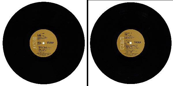 The Stripper LP Front and Rear view