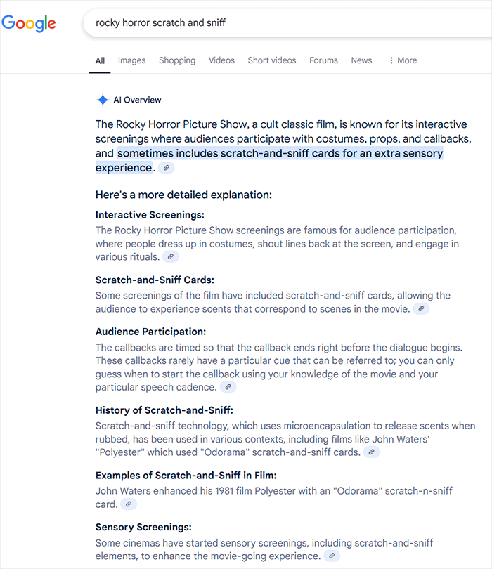 Google AI fell for it!