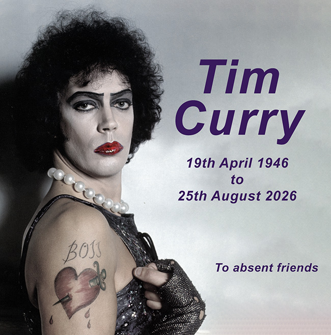 Goodbye Tim Curry - Thank you for EVERYTHING