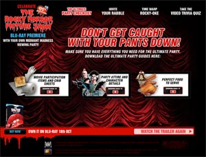 Visit the web site at www.rockyhorrorpictureshow.co.uk