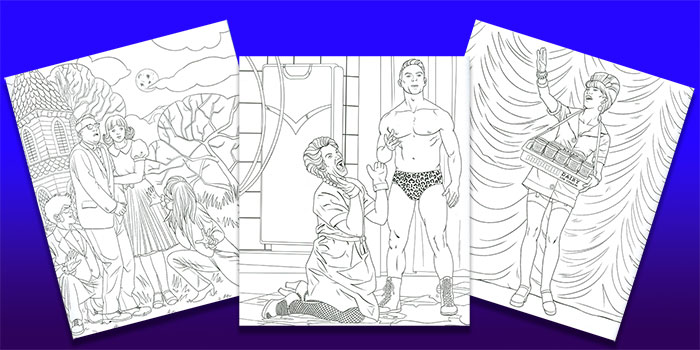 Rocky Horror Coloring Book