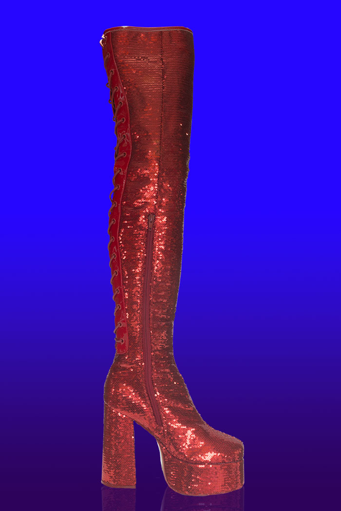 Koi Footwear - Creature of the Night Sequin Long Boot