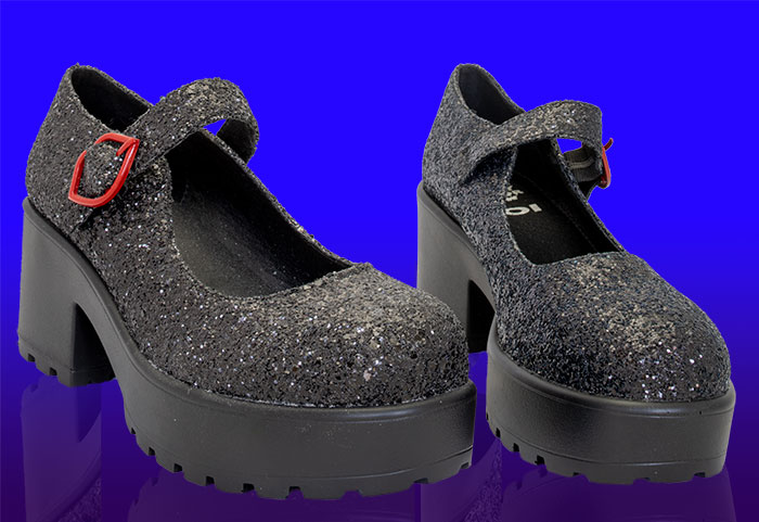 Koi Footwear - Glitter Mary Janes Columbia Solo Edition