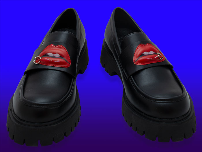 Koi Footwear - Science Fiction Lips Loafers