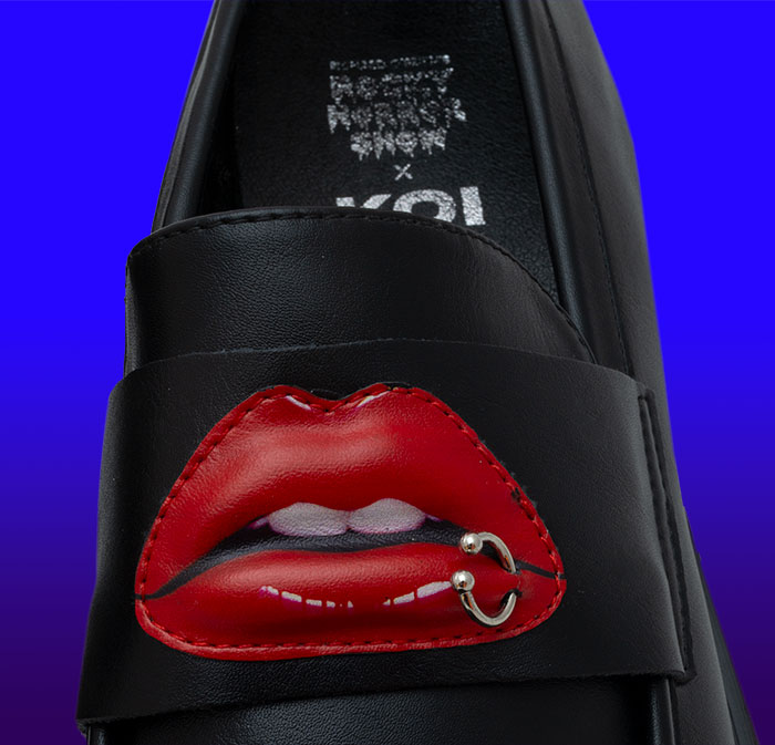 Koi Footwear - Science Fiction Lips Loafers