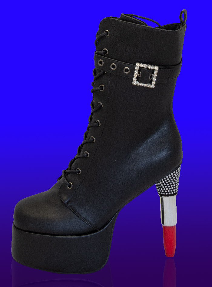 Koi Footwear - Thrill Me Lipstick Heeled Boots