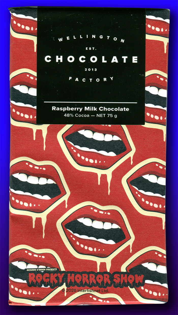 New Zealand Rocky Horror Show Chocolate Bars