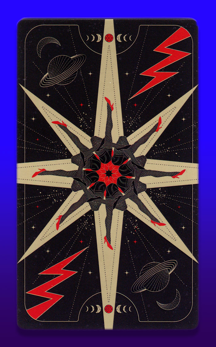 Reverse of card