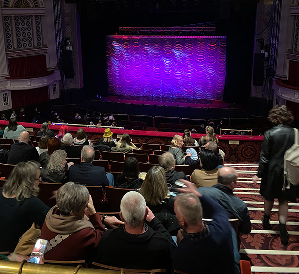 TimeWarp Fans at the Show Matthew John's images Playhouse, Edinburgh March 2023